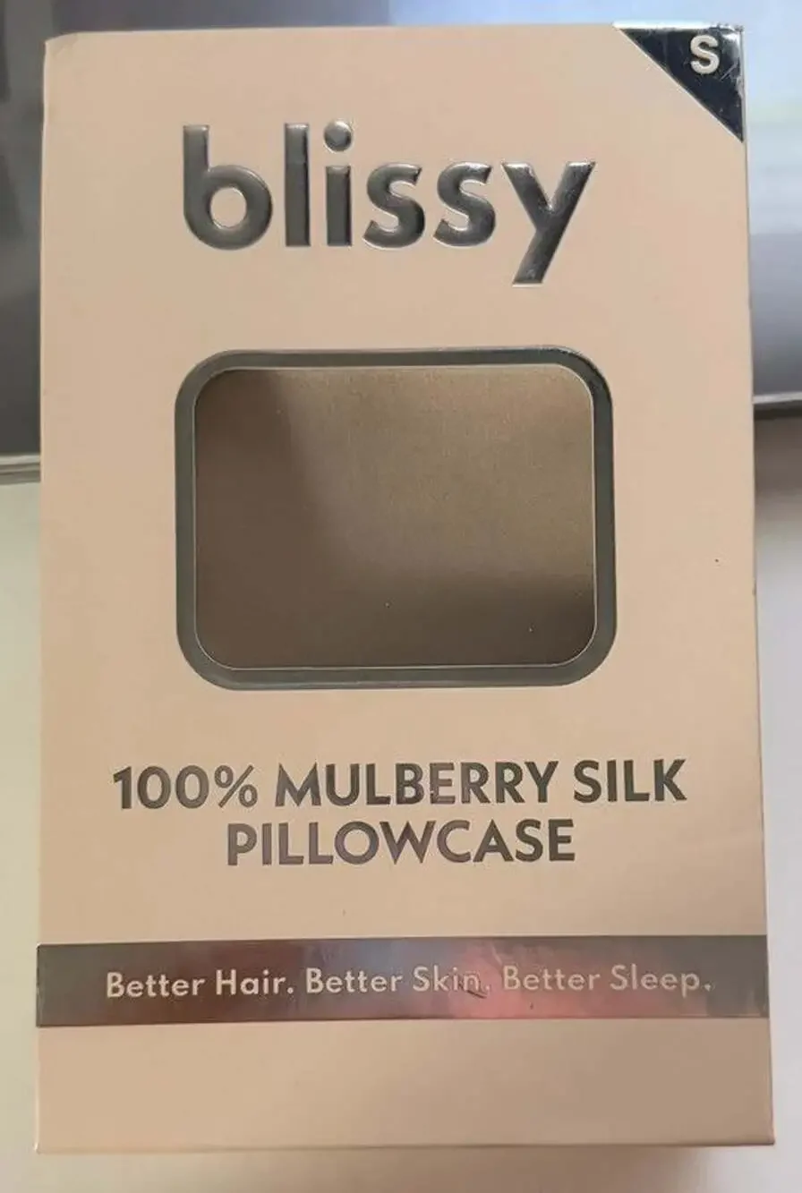 Blissy silk pillowcase Standard Natural Beige
